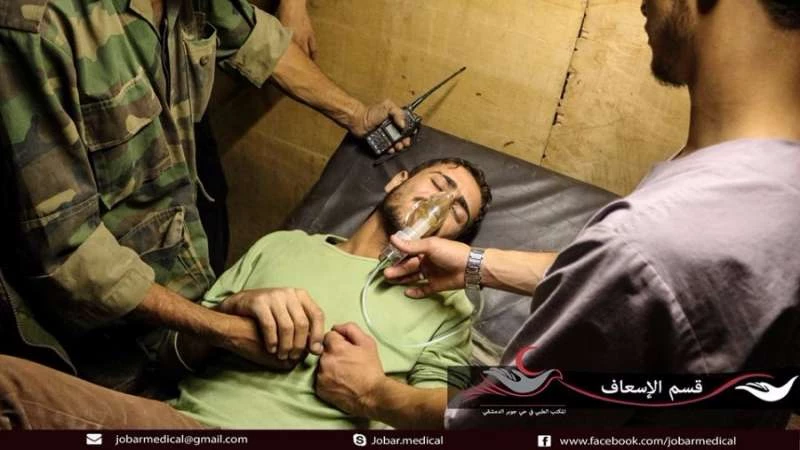 بعد السكري في حلب.. النظام يستهدف "عين ترما" بالغازات السامة