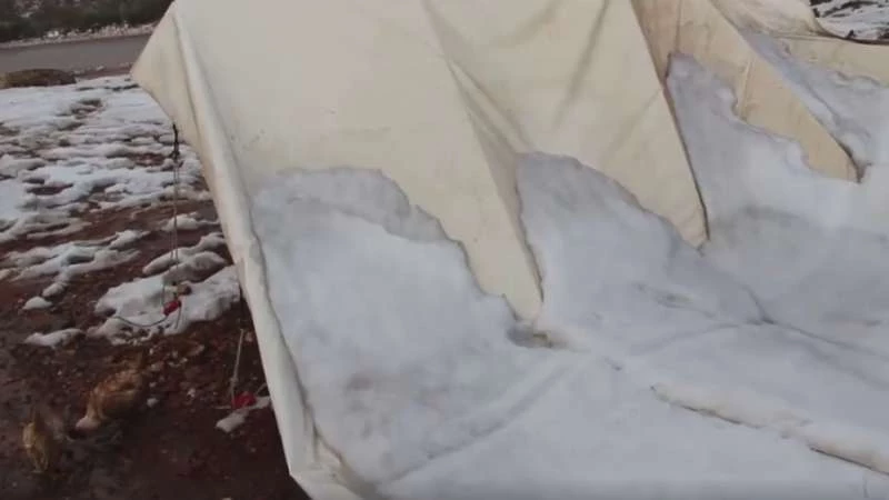 وفيات جديدة بين الأطفال في ريف حلب جراء البرد القارس