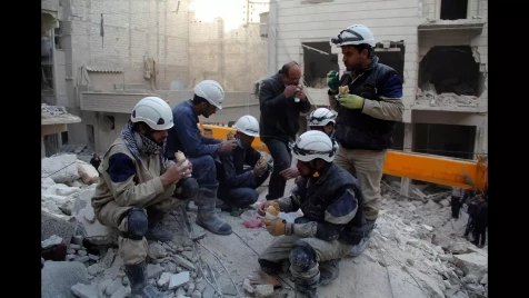تخفيف التصعيد يغير من روتين فرق الدفاع المدني بريف حلب 