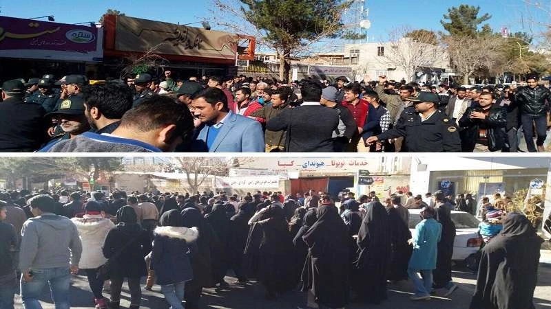مظاهرات في "مشهد الإيرانية" تهتف ضد خامنئي وروحاني