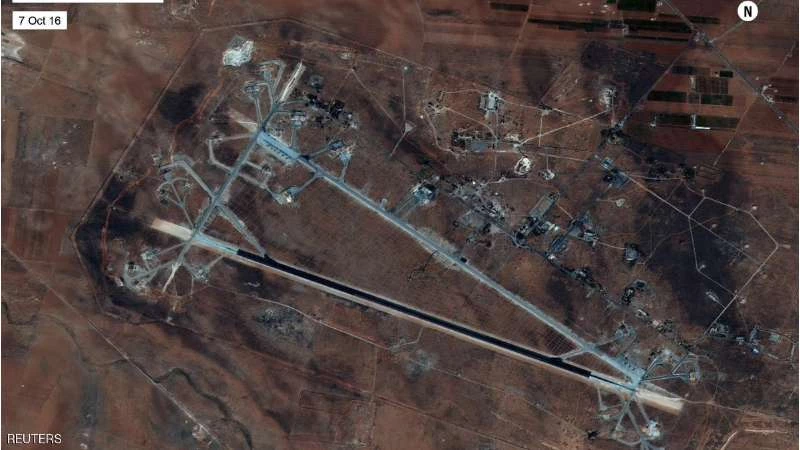 مسؤول أمريكي يكشف عن وجود روس في مطار الشعيرات المستهدف