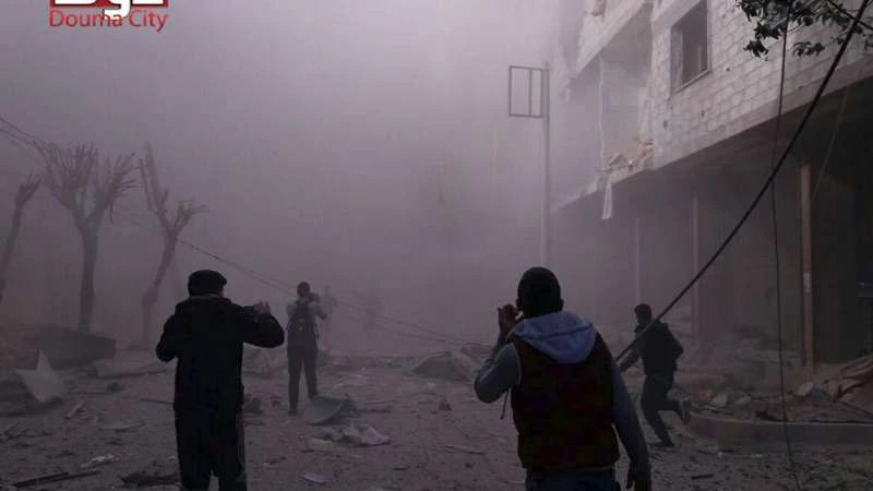 3 شهداء في قصف روسي على الغوطة الشرقية