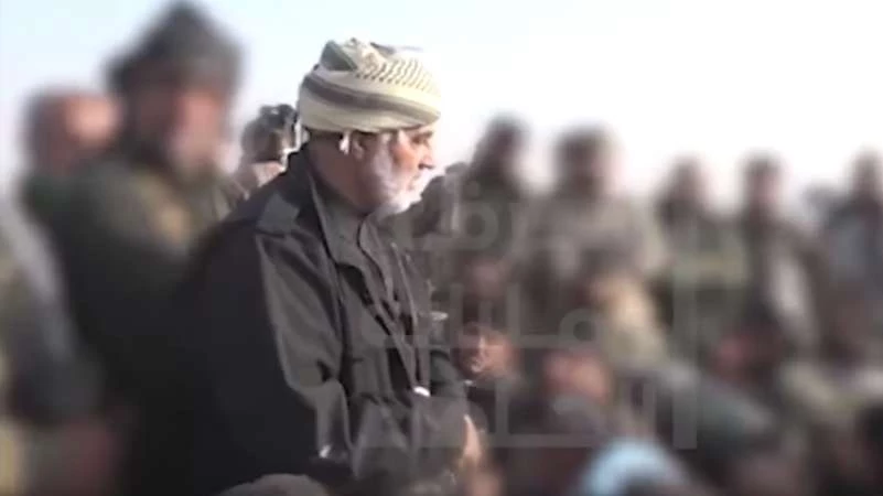سليماني يوجه رسالة للمقاتلين الإيرانيين في البوكمال (فيديو)