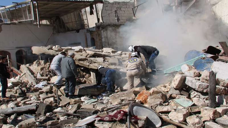 شبكة حقوقية توثق مقتل 814 مدنياً في سوريا الشهر الماضي