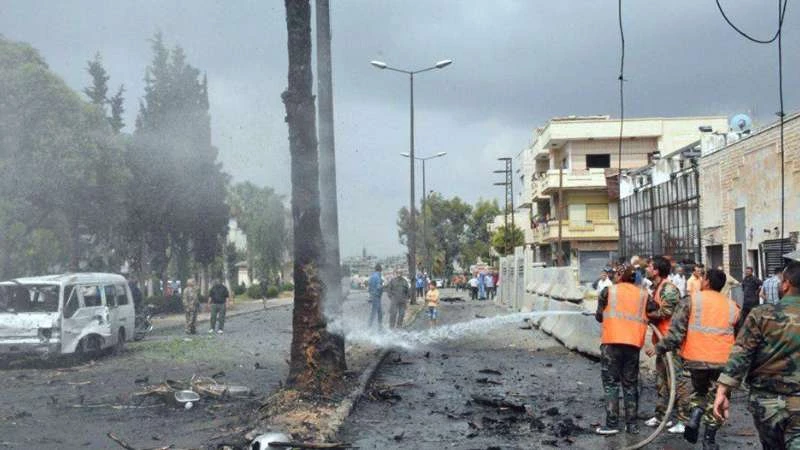 تنظيم الدولة يتبنى تفجيري حمص ودمشق 