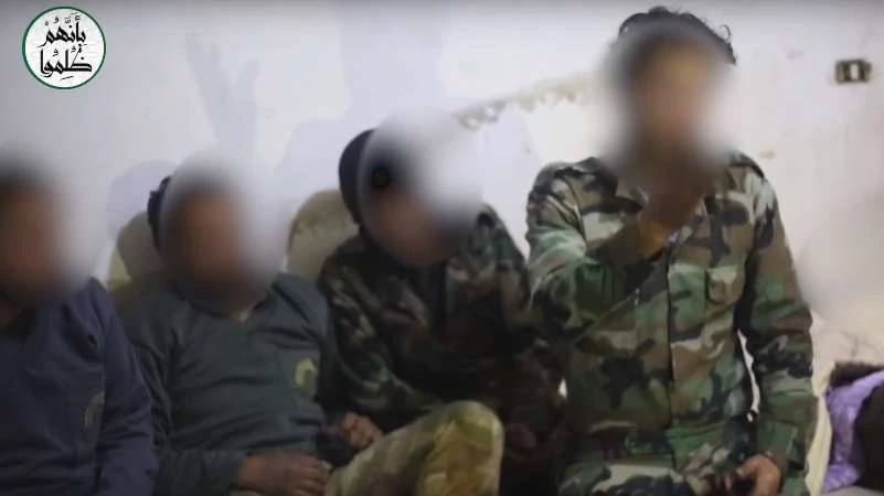 أسرى النظام في معارك حرستا يتهمون ضباط الأسد (فيديو)