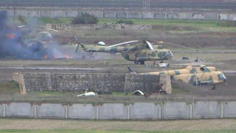 روسيا وإيران تسحبان ضباطهما ومرتزقتهما من مطار حماة العسكري 