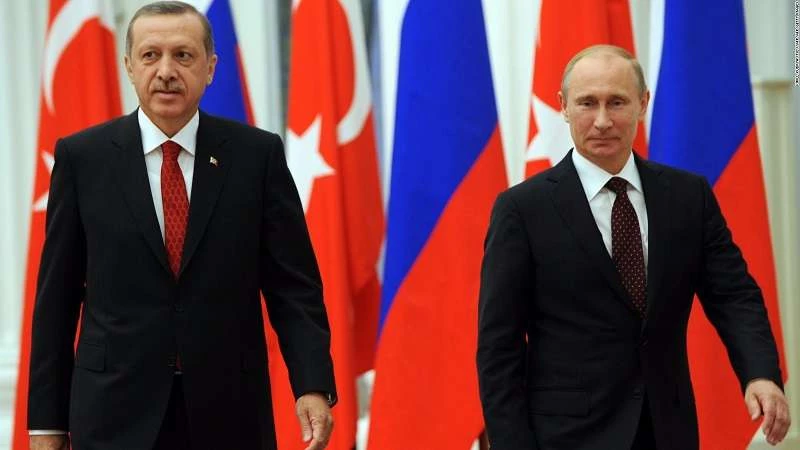 سوريا وتعزيز العلاقات الثنائية محور اتصال بين أردوغان وبوتين