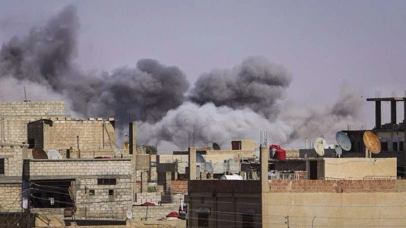 طائرات التحالف تصعّد من قصفها على مدينة الميادين شرقي دير الزور