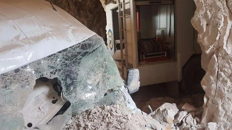 القصف الروسي يخرج المرافق العامة عن الخدمة في إدلب