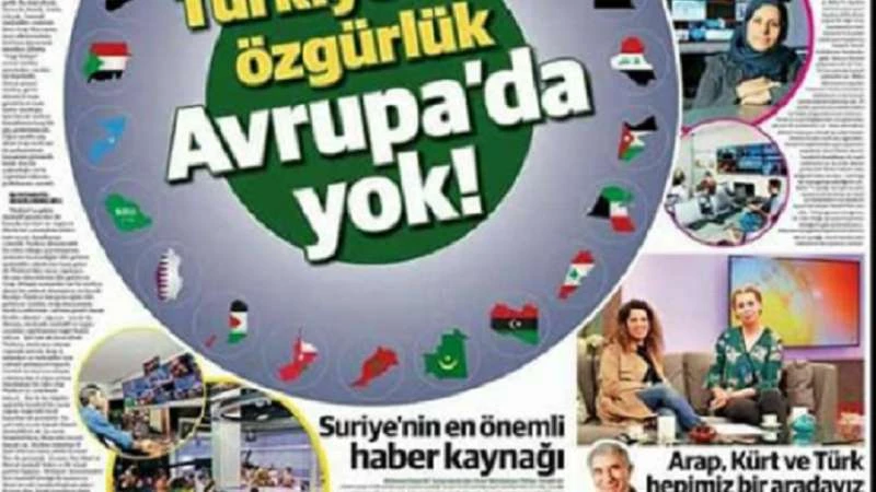 (يني شفق) التركية: تلفزيون أورينت المصدر الأهم في الشأن السوري