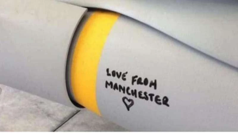 "إندبندنت"..  إطلاق صاروخ بريطاني في سوريا يحمل عبارة "تحيّة من مانشستر"