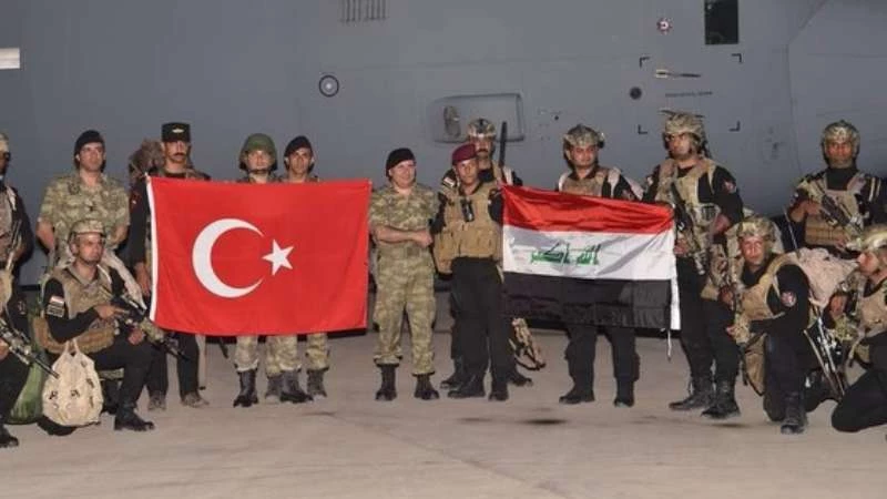   قوات عراقية تشارك الجيش التركي في مرحلة ثالثة من المناورات الحدودية