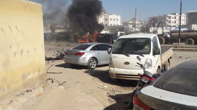 شهداء وجرحى بانفجار سيارة مفخخة في مدينة إعزاز
