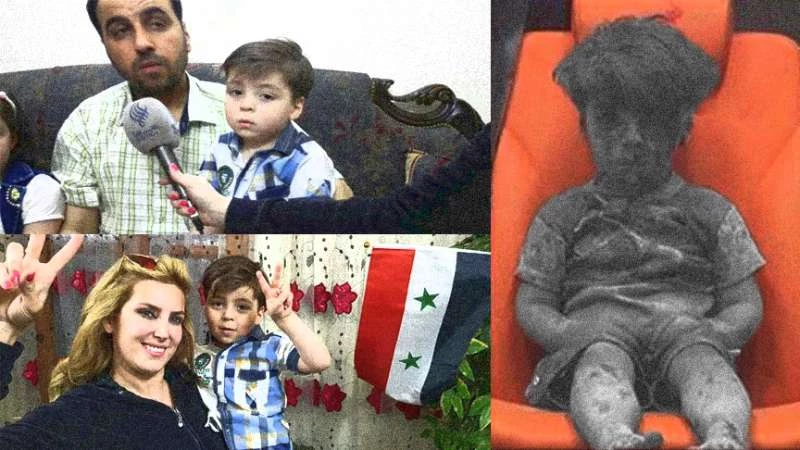 الطفل "عمران" على إعلام النظام.. هكذا قُتل للمرة الثالثة