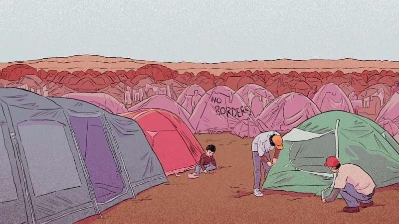 "تقبرني يا حبيبي".. لعبة تفاعلية تروي مأساة لاجئة سورية