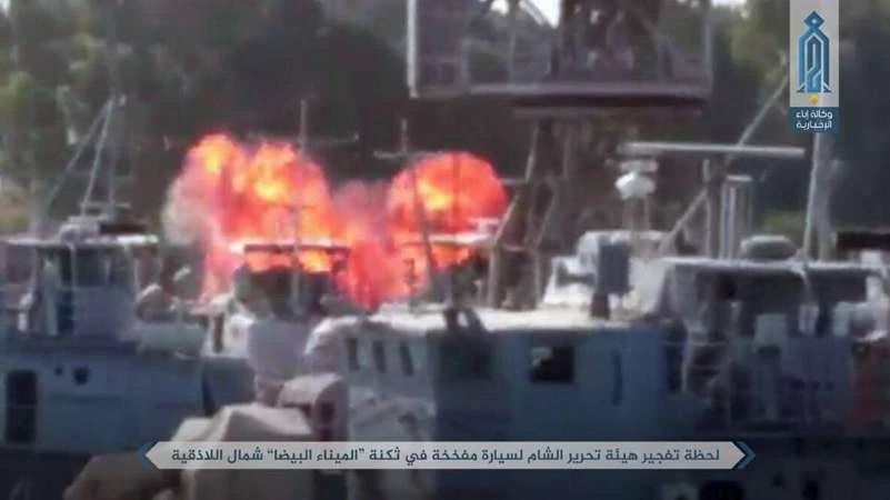 "تحرير الشام" تكذب رواية النظام.. وتتبنى تفجيرات "المينا البيضا"