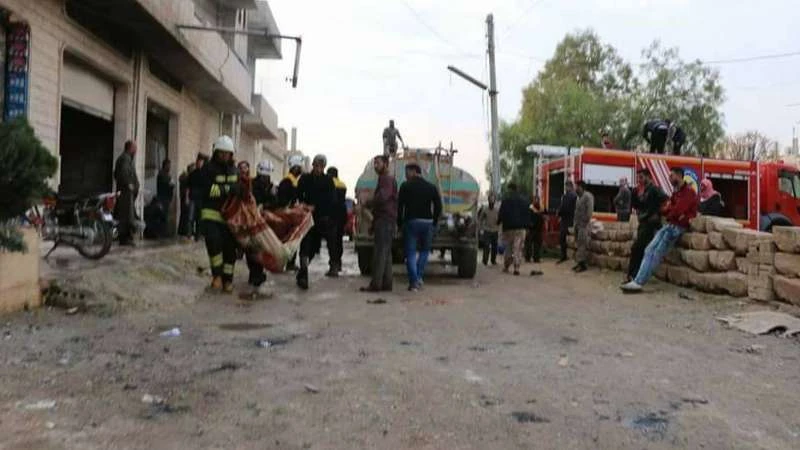 10 شهداء في قصف روسي على خان شيخون