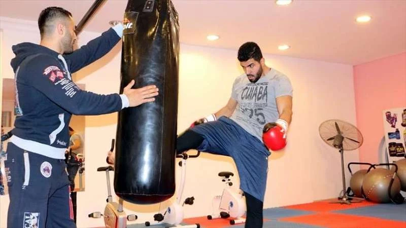 "قتيبة".. رياضي سوري يحقق حلمه في تركيا