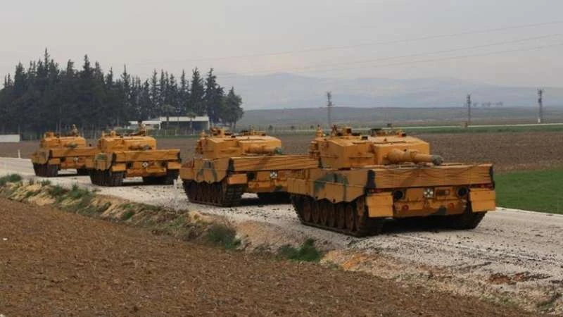 تركيا تطلق هجوماً برياًَ جديداً من إعزاز باتجاه عفرين