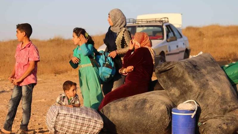 ميليشيا أسد الطائفية تطرد العائلات من مخيمات بريف درعا
