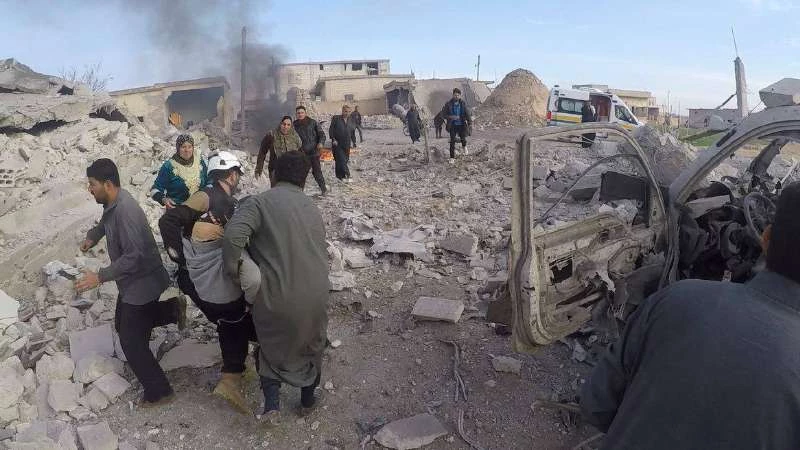حصيلة الضحايا المدنيين في سوريا على يد القوات الروسية