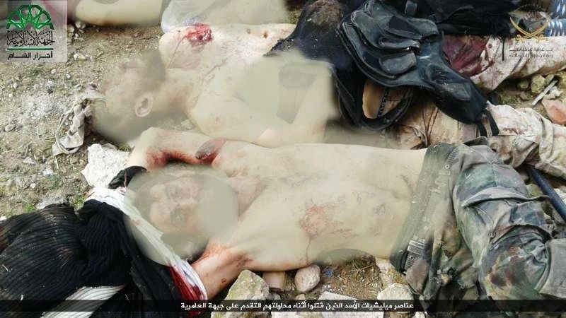 قتلى "ميليشيات النظام" في ريف حمص (صور)