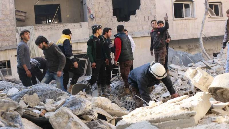 ضحايا مدنيون في غارات جوية على ريف إدلب (صور)