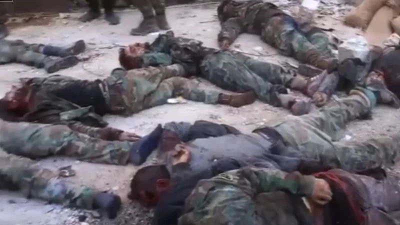 مقتل 30 عنصراً من ميليشيات النظام جنوب دمشق (صور)