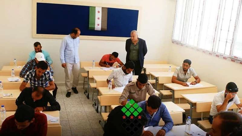 مدير التربية في (بزاعة) يوضح لأورينت سير الامتحانات في مناطق درع الفرات