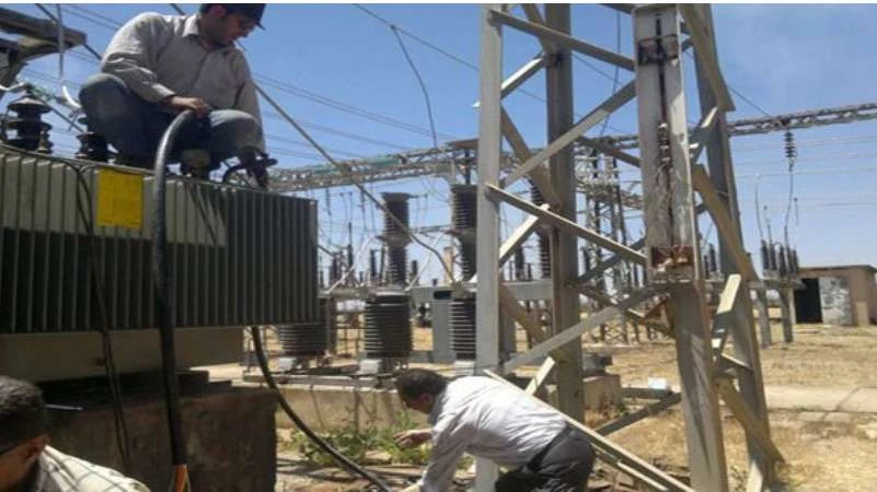 ما شروط النظام لإعادة الكهرباء إلى القطاع الأوسط في درعا؟