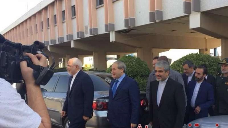 وصول وزير الخارجية الإيراني إلى دمشق