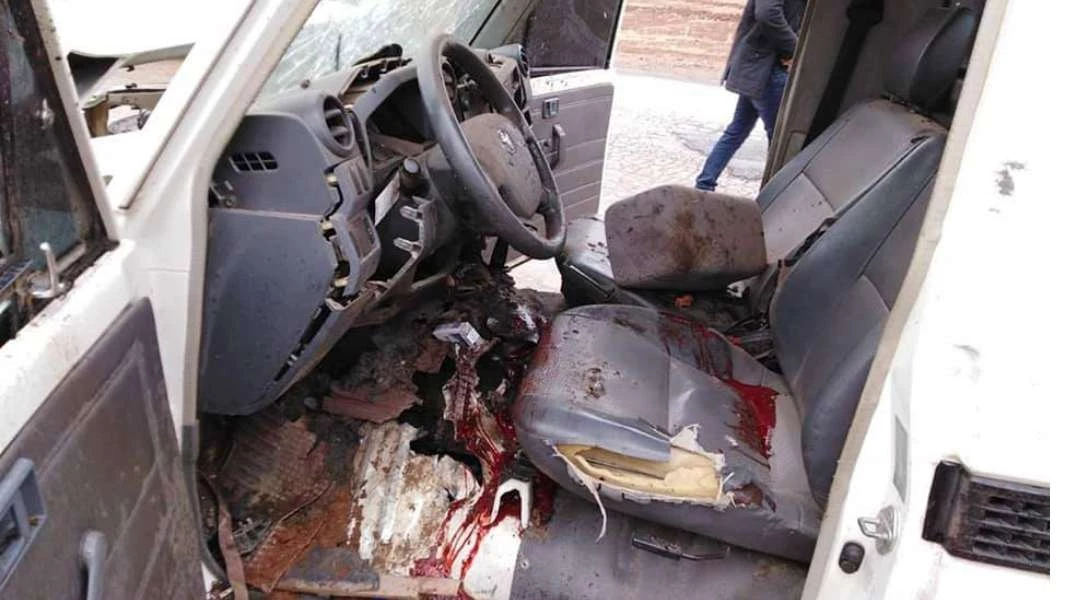 إصابة قائد مجلس مارع العسكري بانفجار  شمالي حلب (صور)