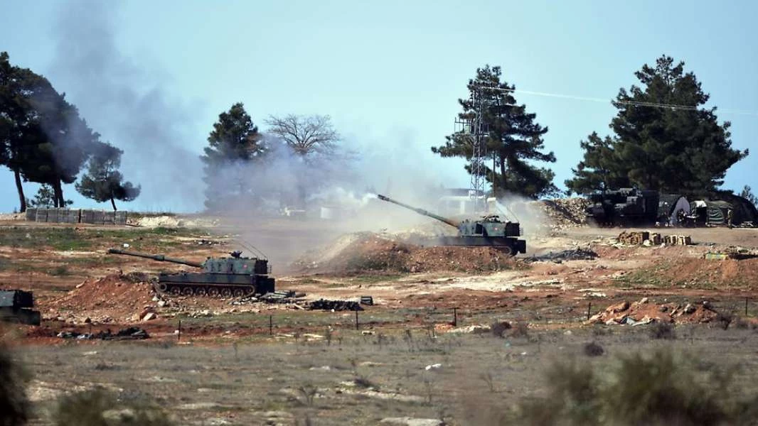 قصف تركي يستهدف مواقع "الوحدات الكردية" في القامشلي