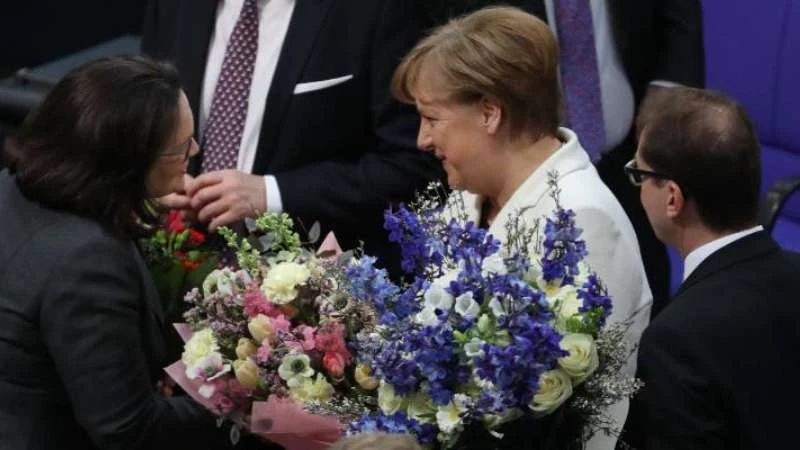 البرلمان الألماني يُعيد انتخاب ميركل لولاية رابعة