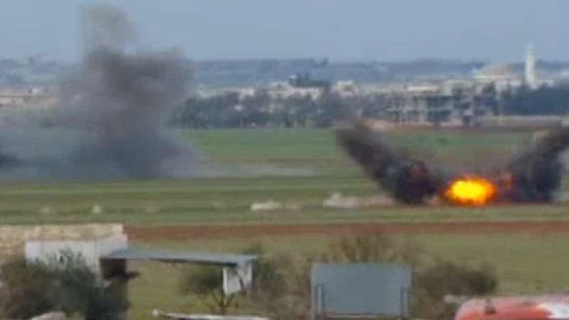 طائرات تركية تقتل عناصر من "الميليشيات الإيرانية" في محيط عفرين (صور)