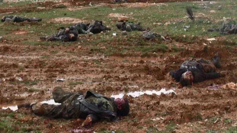 12 قتيلاً من ميليشيات النظام بعملية "انغماسية" للفصائل في ريف اللاذقية