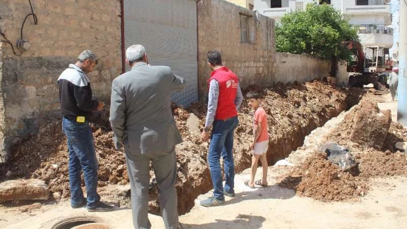 "محلي" معرة مصرين يستعرض لأورينت أكبر مشاريعه الخدمية (صور)