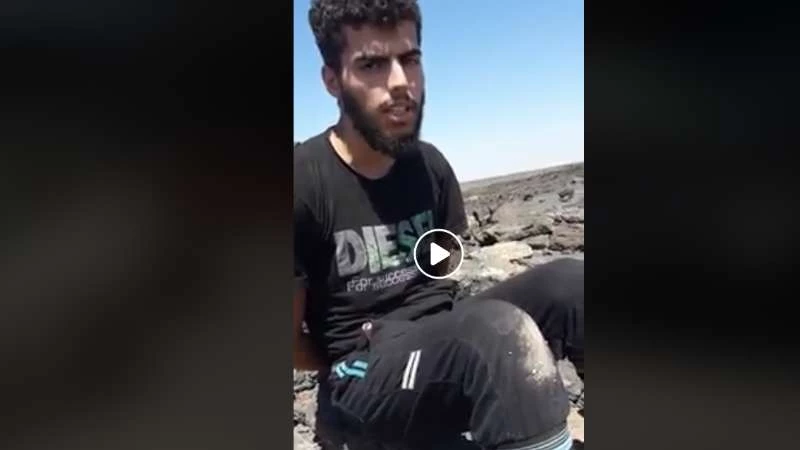 "داعش" يعدم أحد المختطفين لديه من أهالي السويداء "ذبحا" (فيديو)