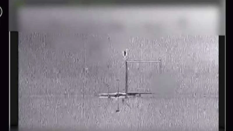 لحظة إسقاط الطائرة الإيرانية في الجولان (فيديو)