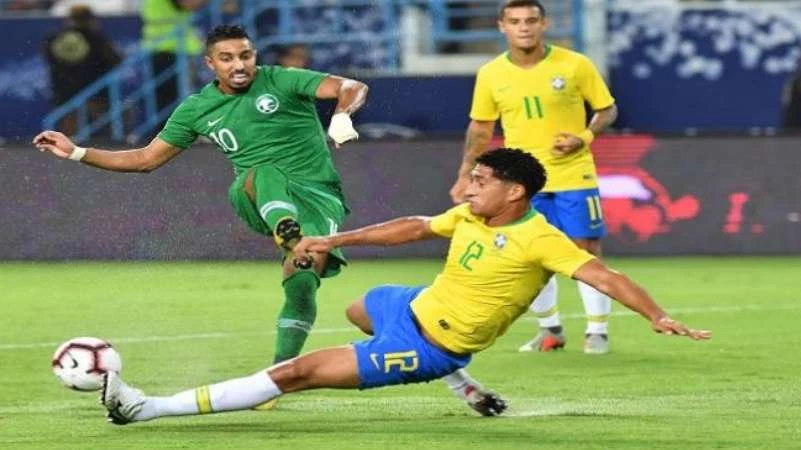 شاهد أهداف المباراة الودية بين السعودية والبرازيل (فيديو)