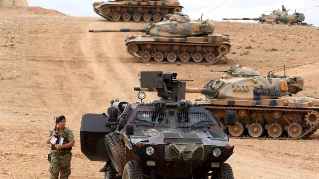 الجيش التركي يقصف مواقع "الوحدات الكردية" في قرية "المنبطح" بالرقة