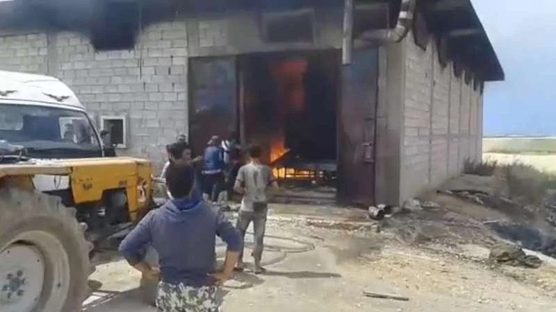 شبكات محلية: "قسد" تحرق المخابز والمنازل في تل رفعت (فيديو)