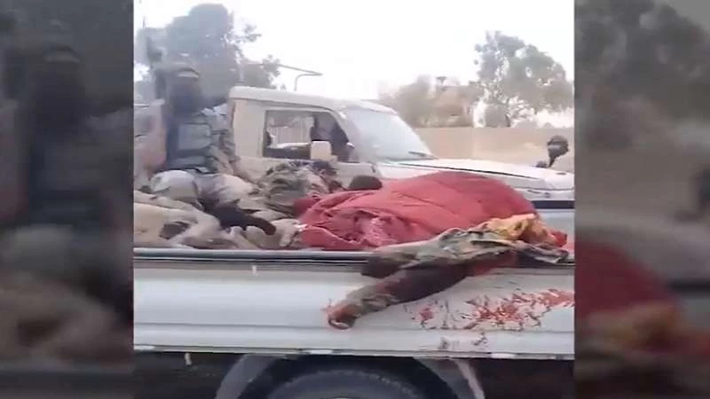  داعش يستعرض جثث قتلى "قسد" شرقي دير الزور (فيديو)