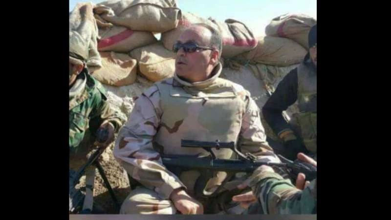 مقتل رئيس فرع "الأمن العسكري" في ديرالزور (صور)