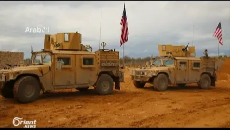 تعزيزات عسكرية أمريكية تصل قاعدة "عون الدادات" قرب مدينة منبج
