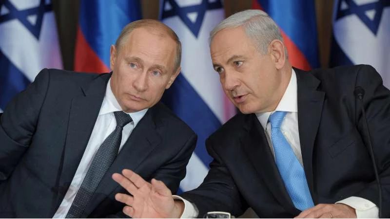نتنياهو يهدد من موسكو بالتصدي لأي محاولة اختراق من سوريا 