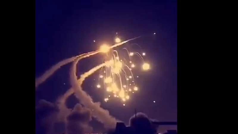 صواريخ "الحوثي" تتساقط على مدينة الرياض السعودية (فيديو)