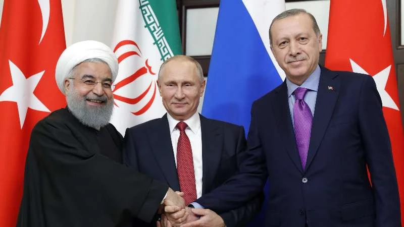 أردوغان: توصلنا إلى اتفاق مع روسيا وإيران بشأن عفرين
