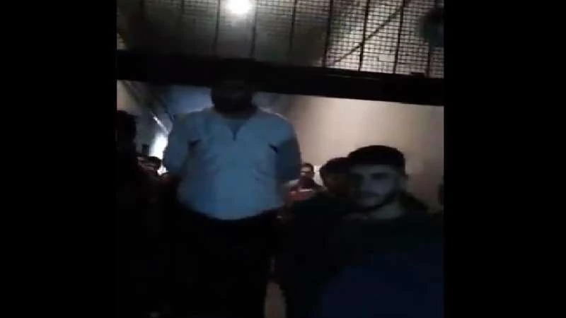 مشاهد جديدة لإضراب المعتقلين في سجن حماة (فيديو)